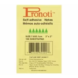 Giấy note Pronoti 3×2 in